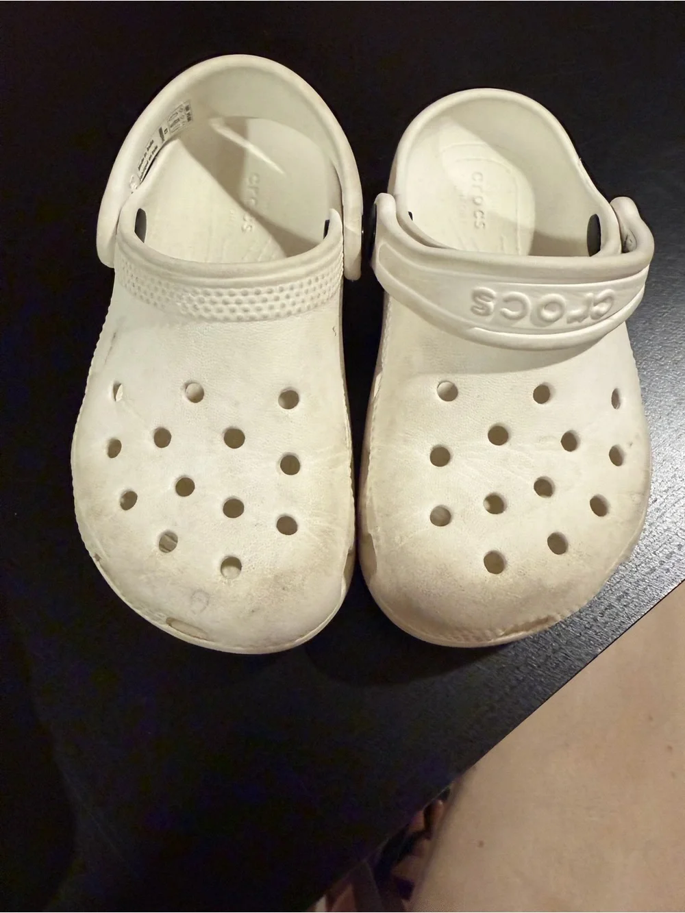 CROCS Kids White Classic Clog